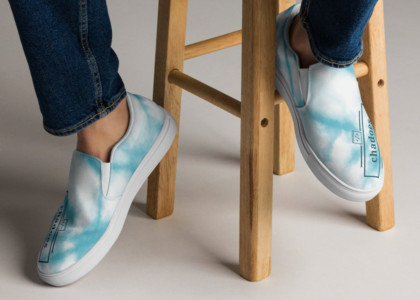 Chaussures en toile sans lacets Homme EAR