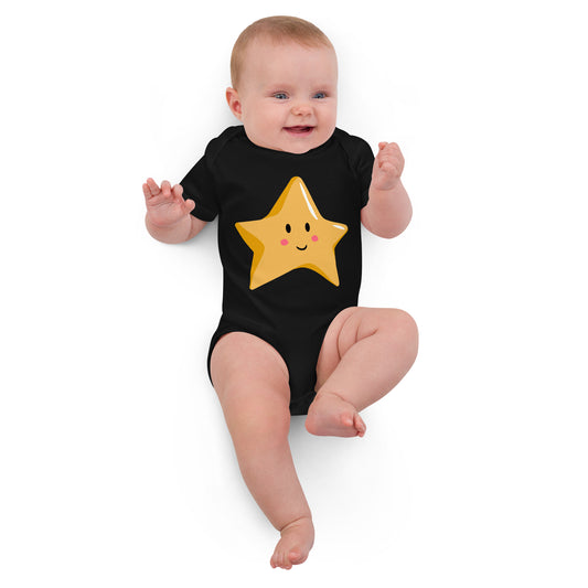 Organic cotton bodysuit for babies and toddlers