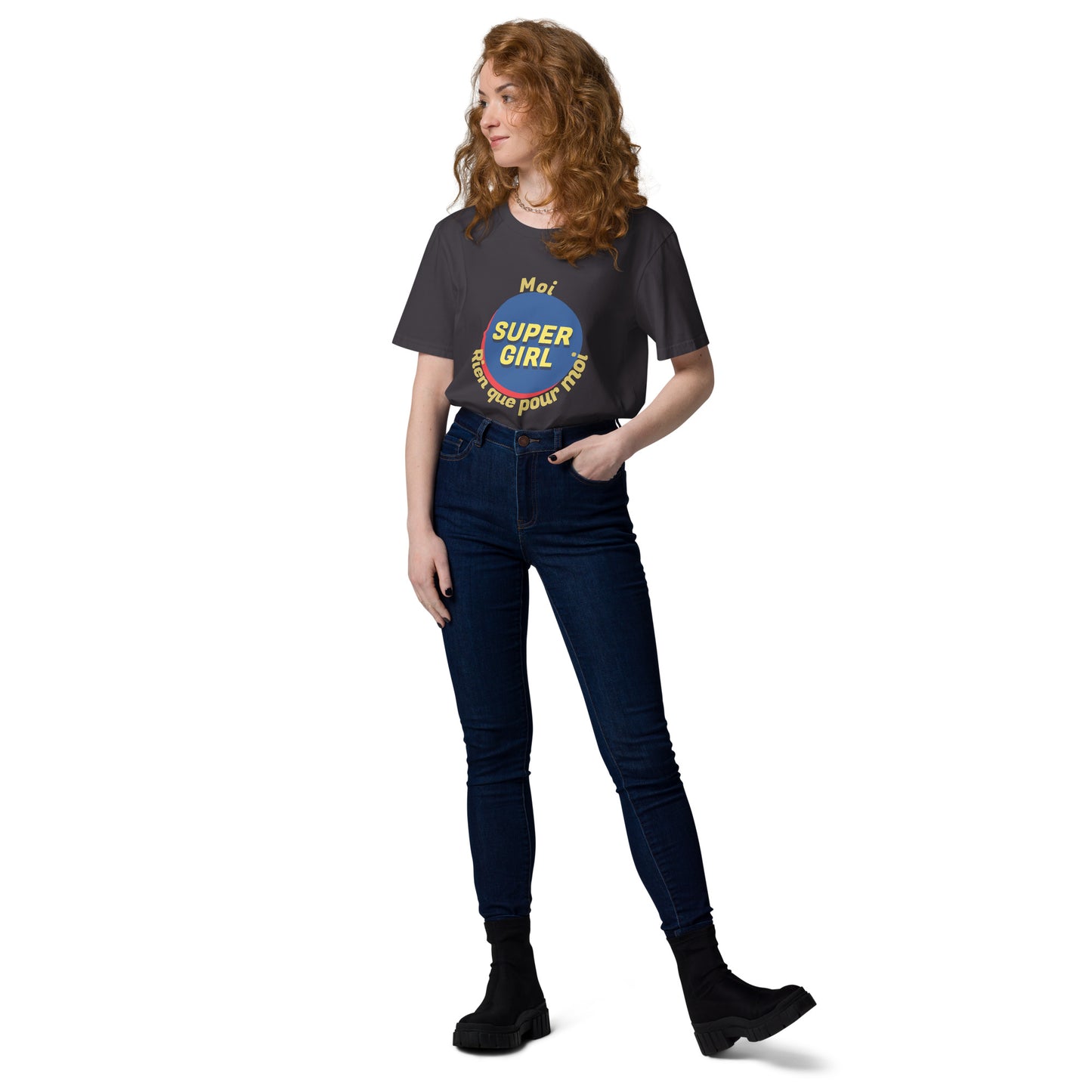 T-shirt da donna in cotone biologico
