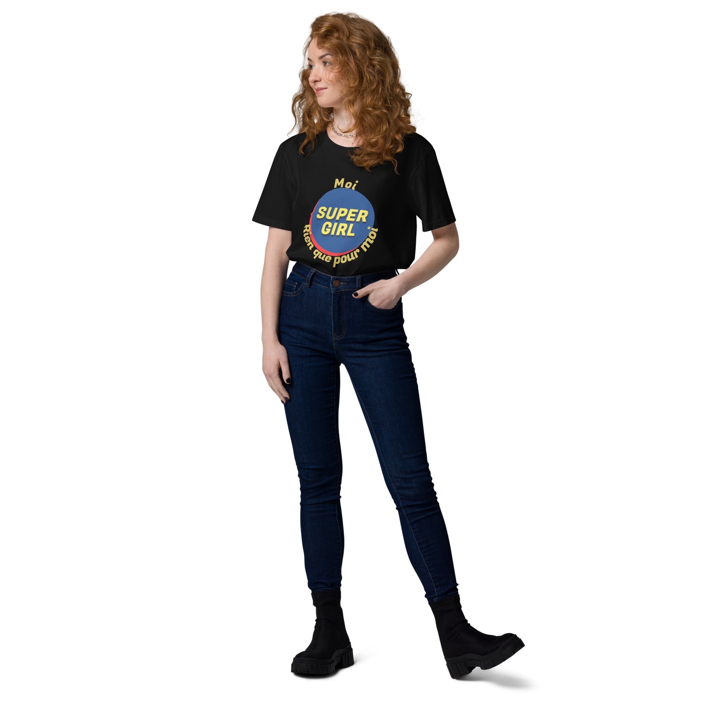 T-shirt da donna in cotone biologico
