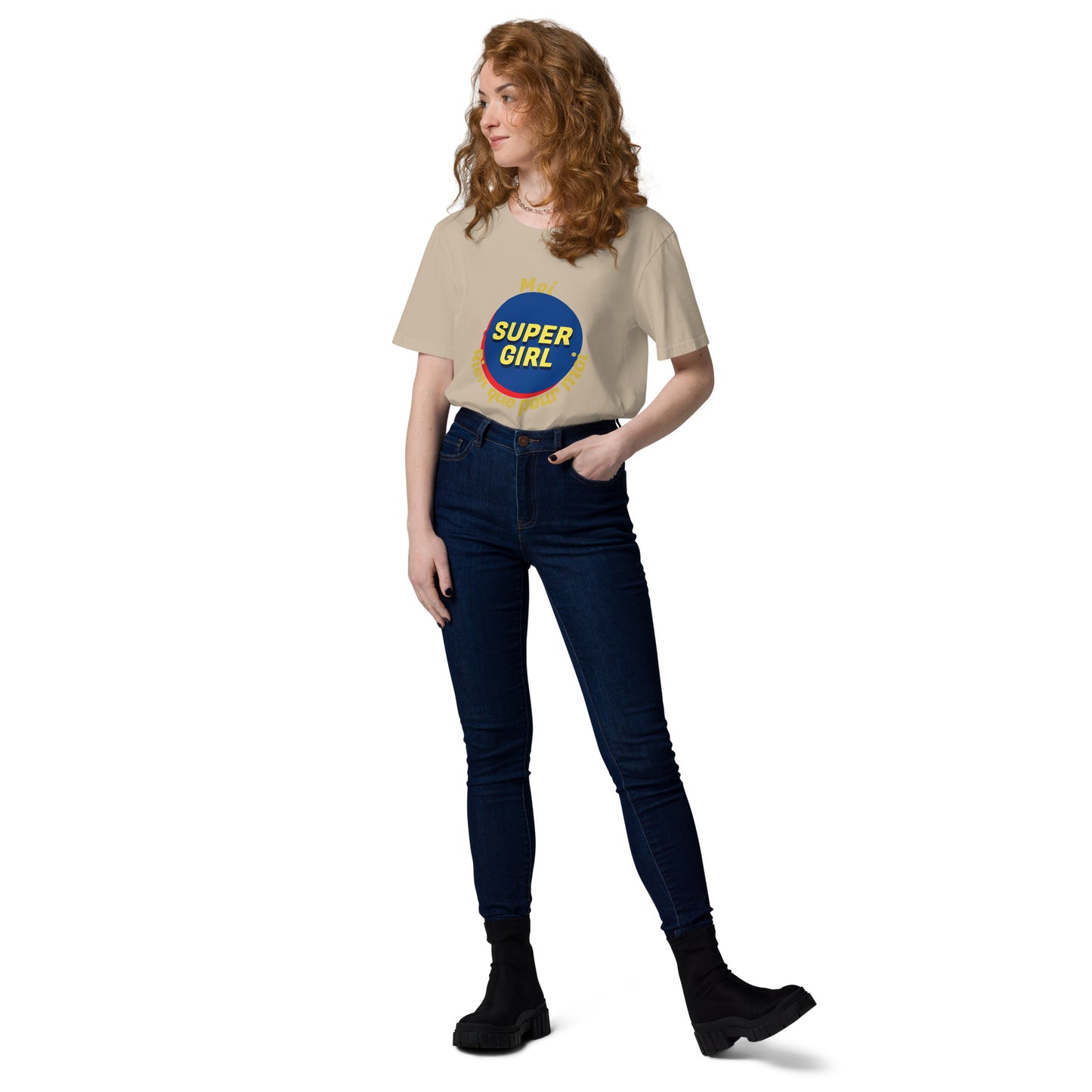 T-shirt da donna in cotone biologico
