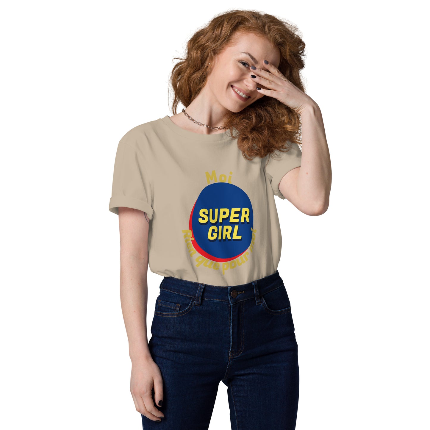 T-shirt da donna in cotone biologico