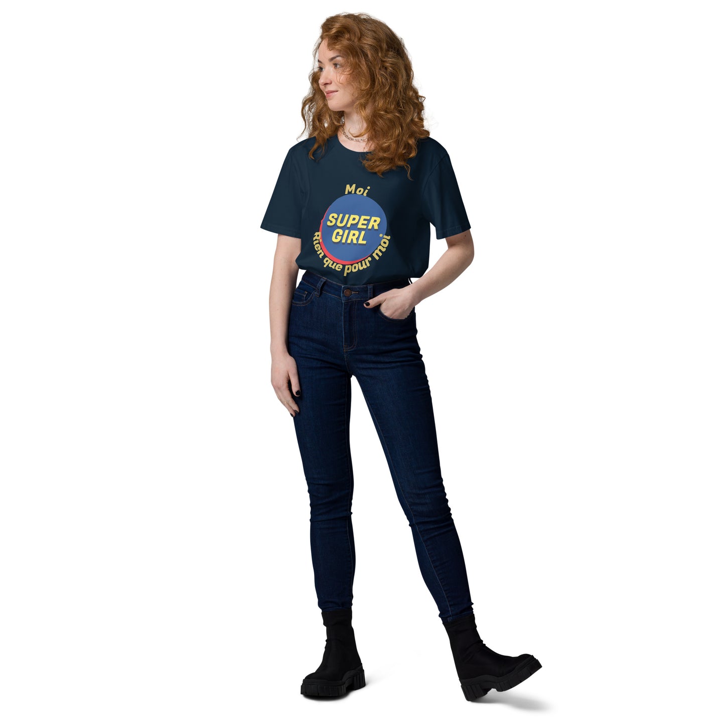 T-shirt da donna in cotone biologico