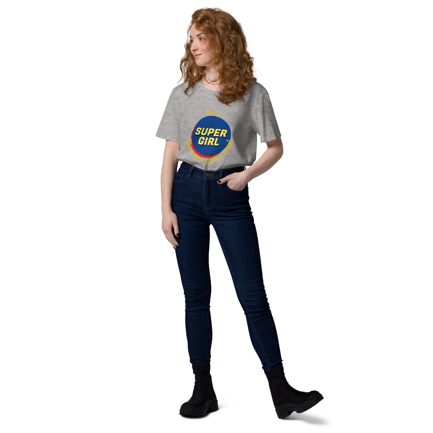 T-shirt da donna in cotone biologico