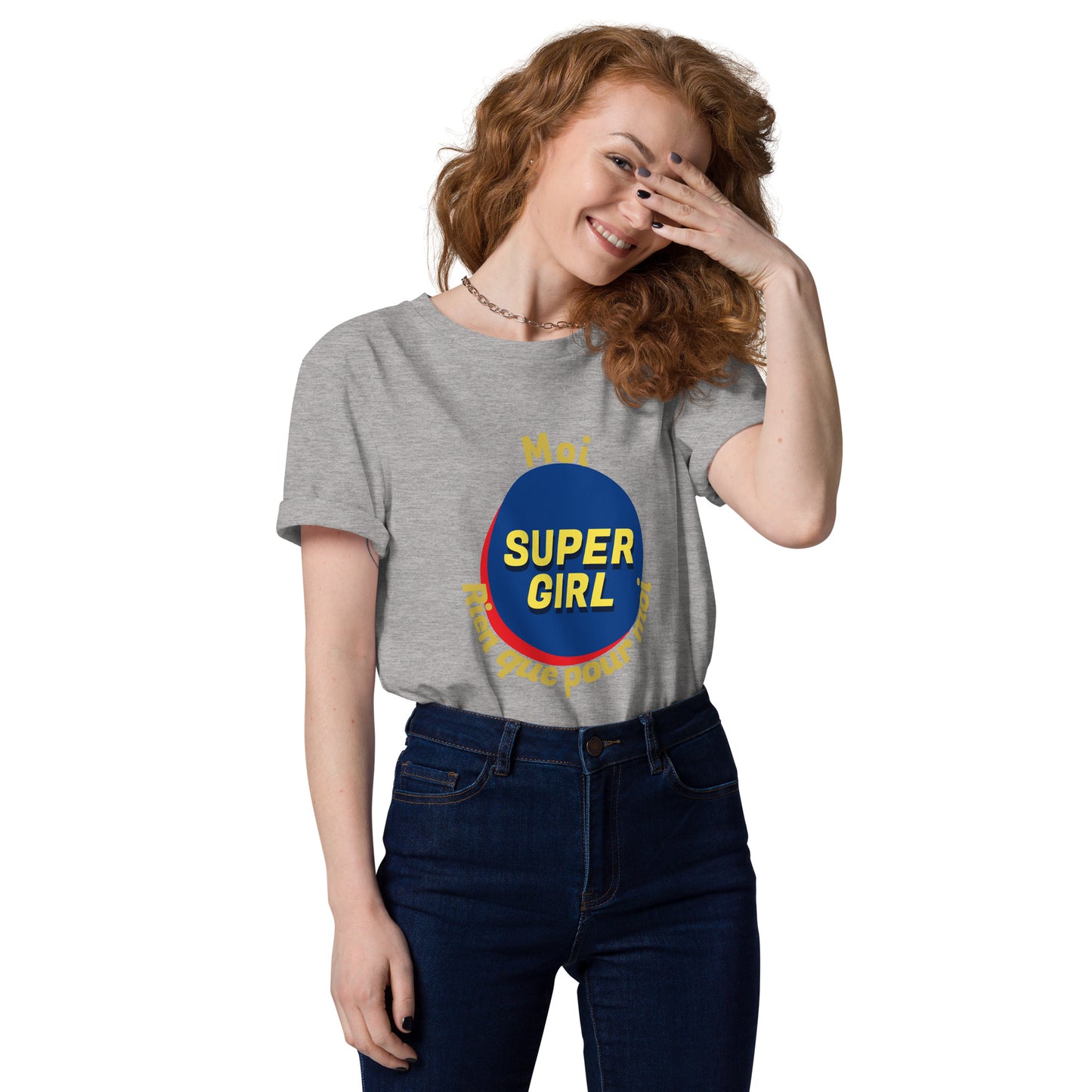 T-shirt da donna in cotone biologico