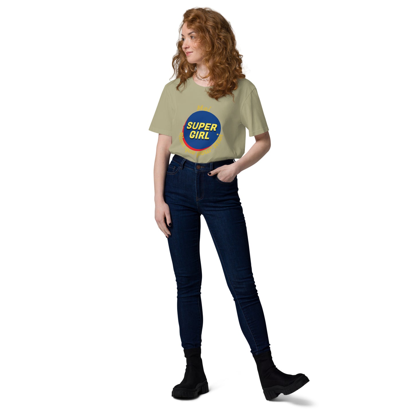 T-shirt da donna in cotone biologico