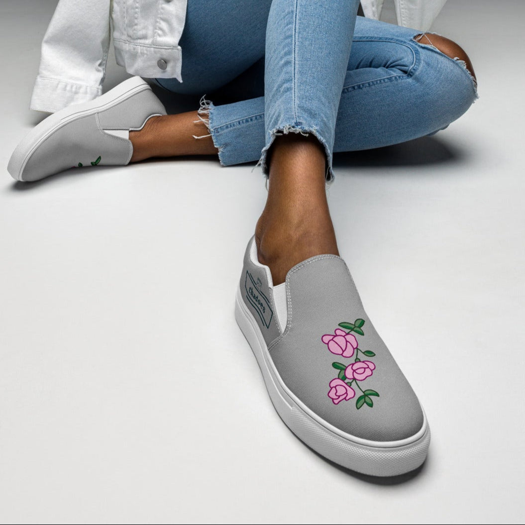 Chaussures en toile sans lacets Femme FEI