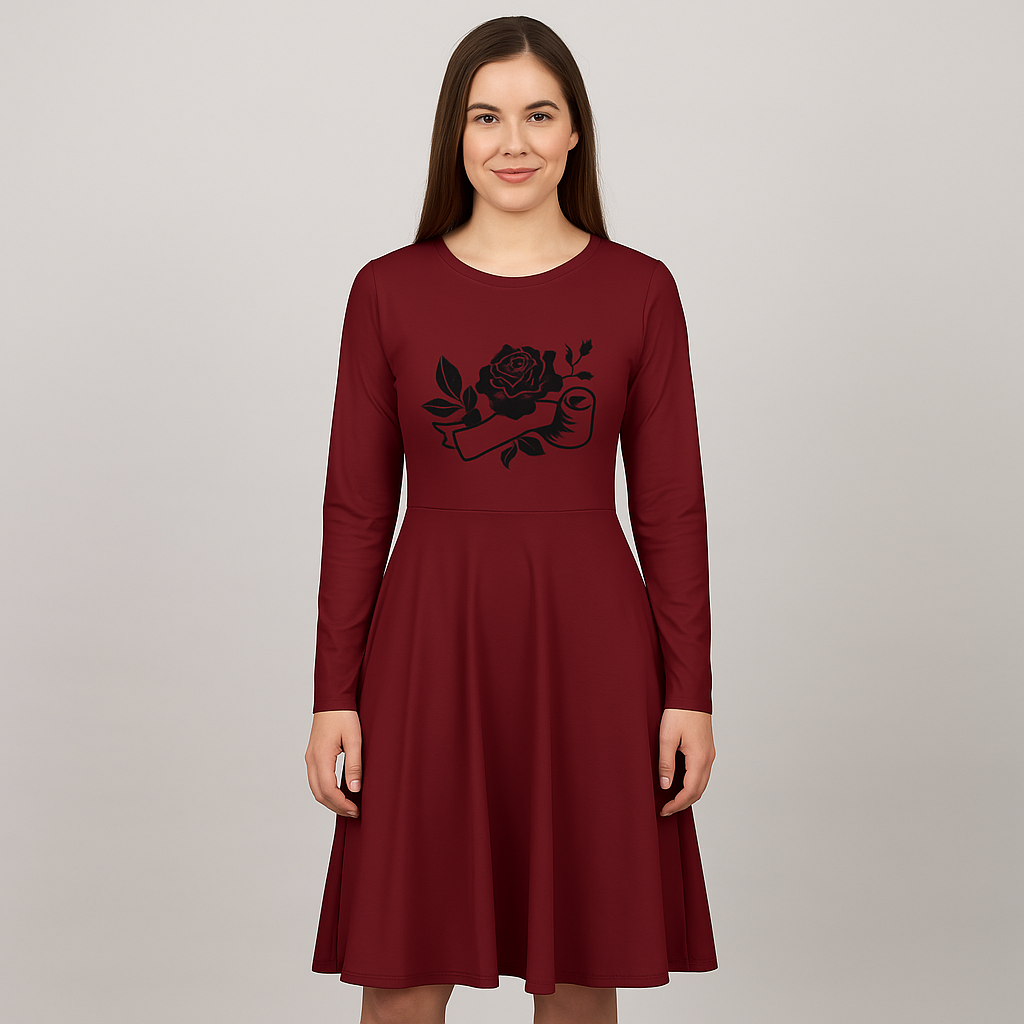 Robe manches longues FD