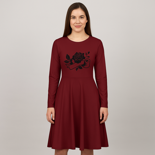 FD long sleeve dress