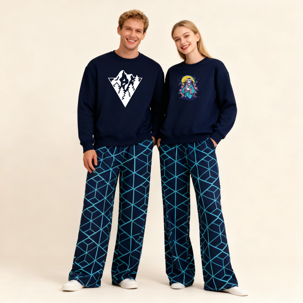 Pantalones anchos unisex