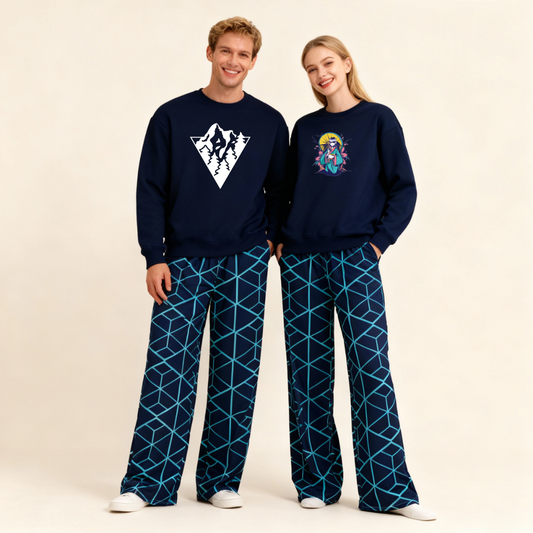 Pantalones anchos unisex