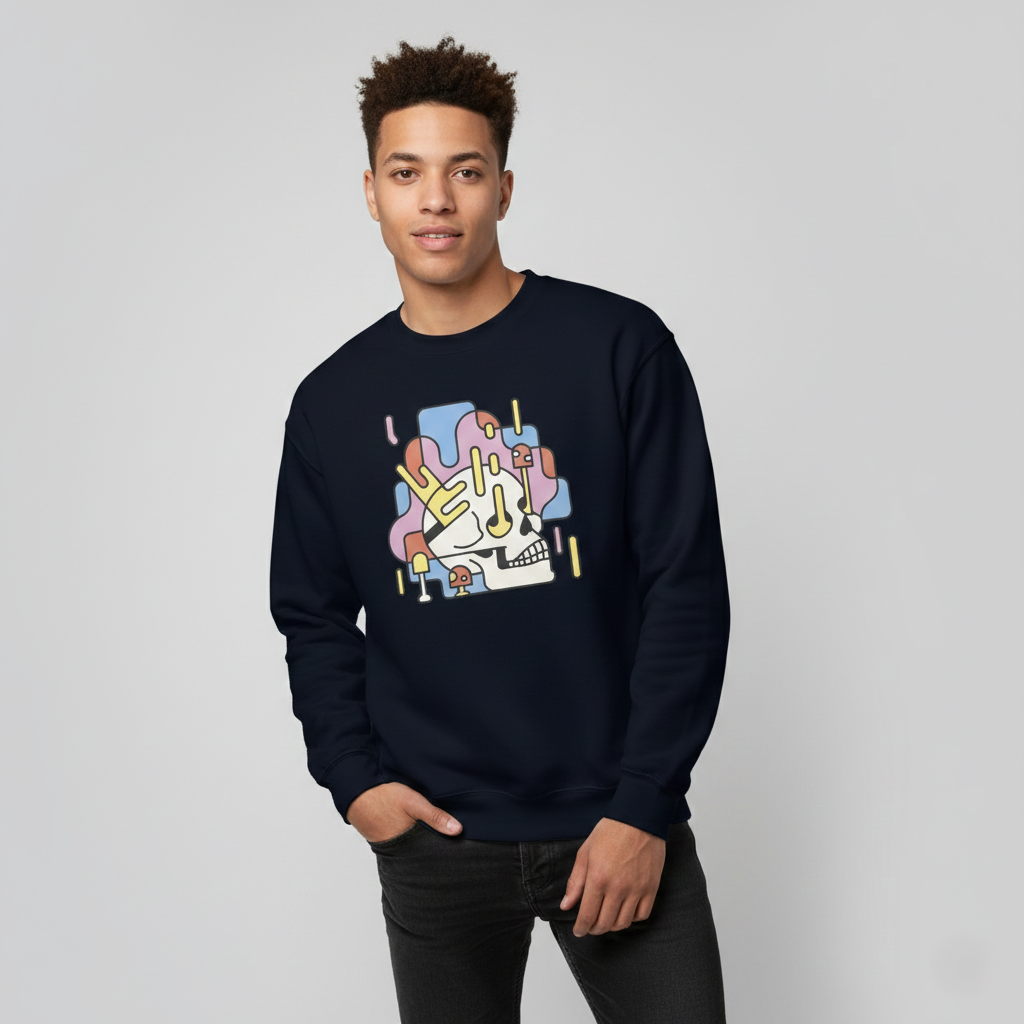 CRA Men's Round Neck Sweatshirt