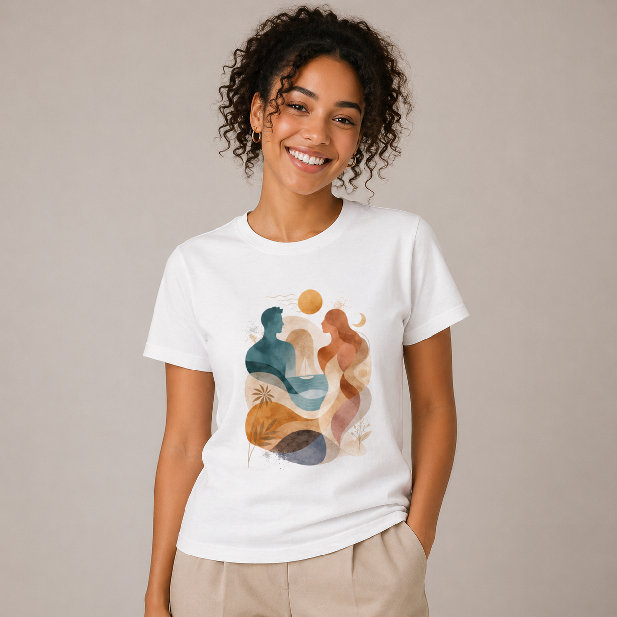 T-shirt classique Femme AMP