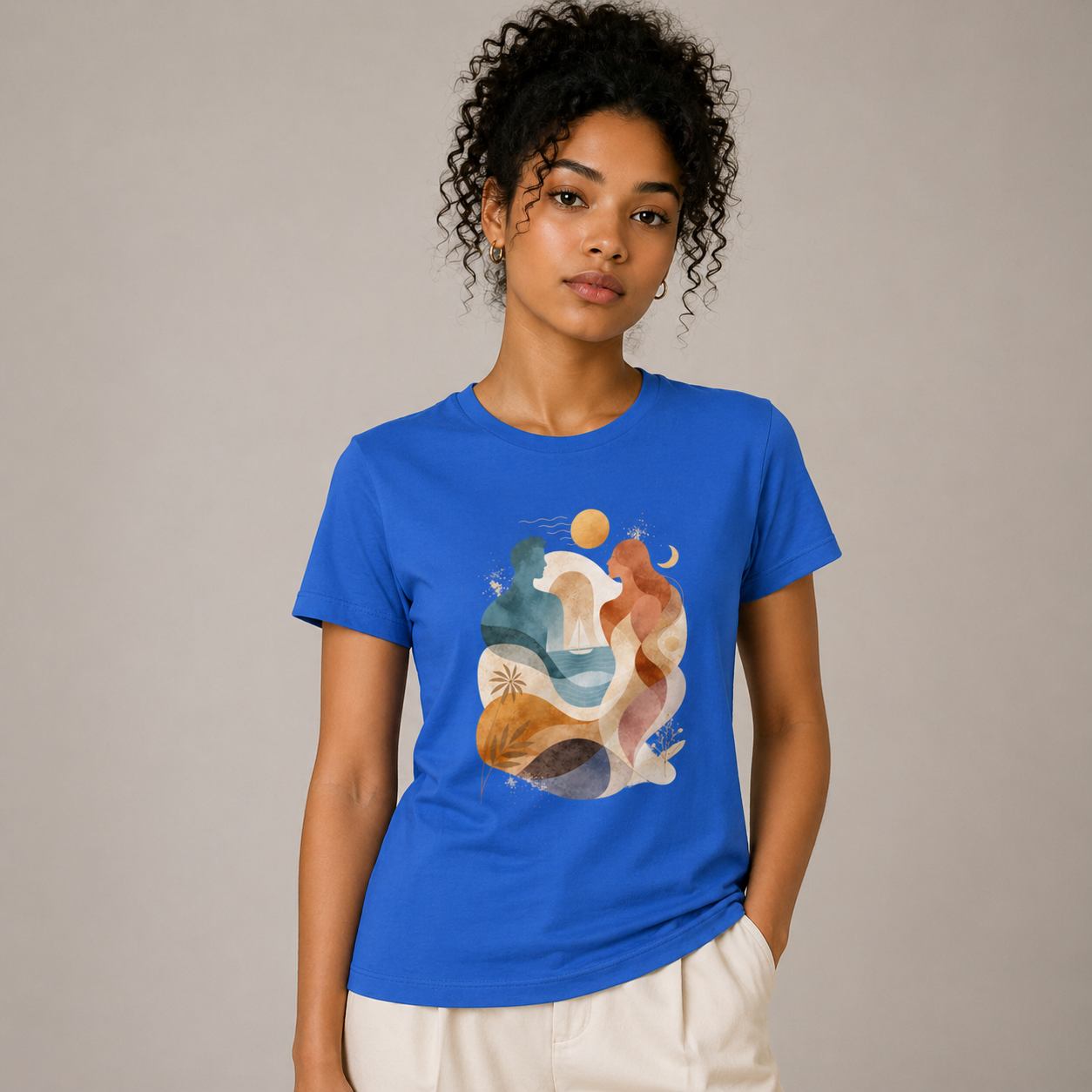 T-shirt classique Femme AMP