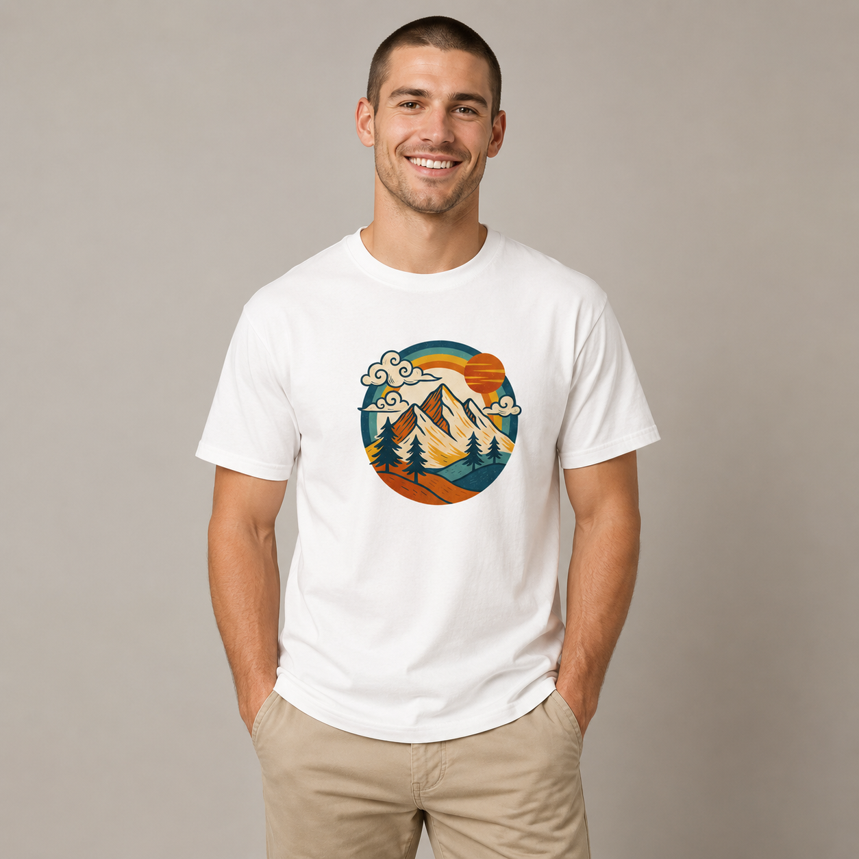 T-shirt classique Homme MT