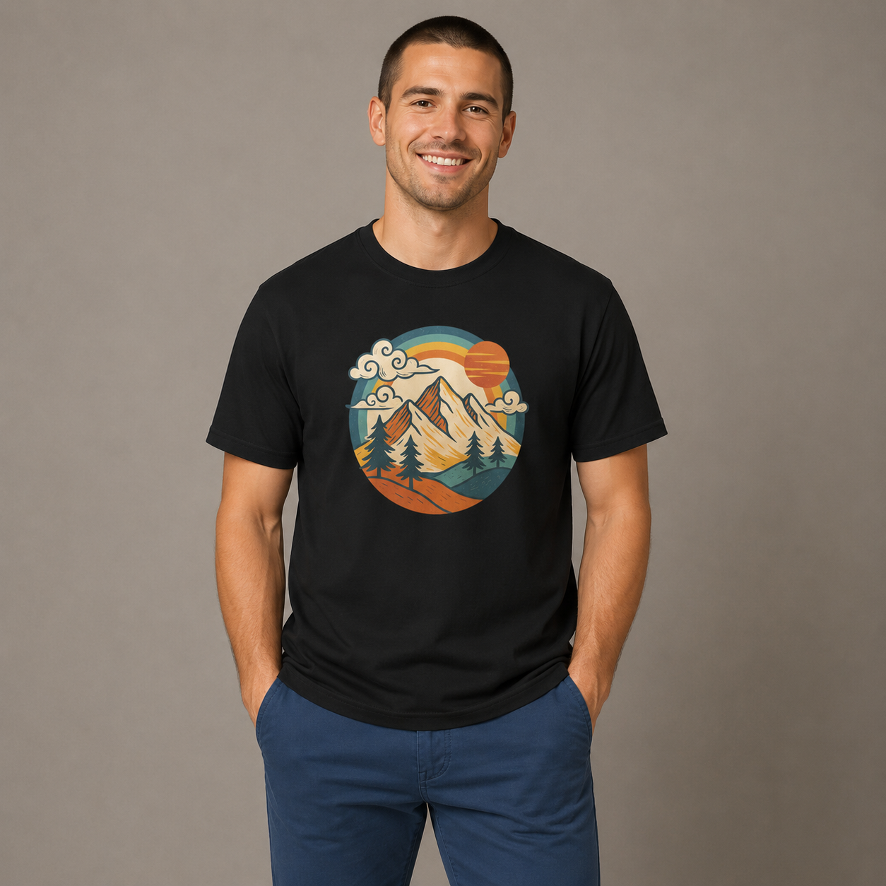 T-shirt classique Homme MT