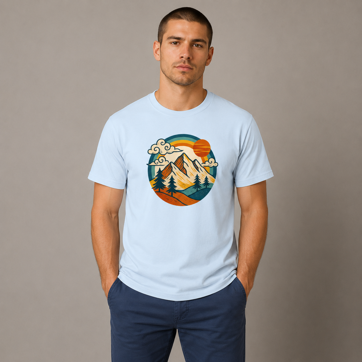 T-shirt classique Homme MT