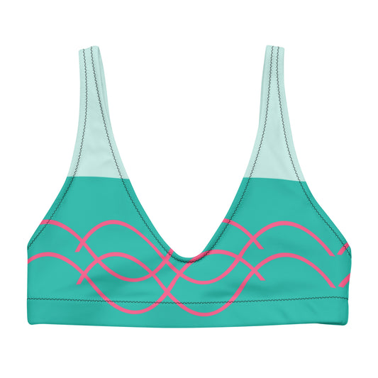 Haut de maillot de bain éco-responsable rembourré
