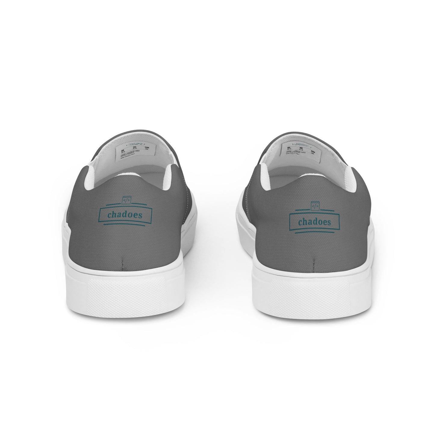 Chaussures en toile sans lacets Homme