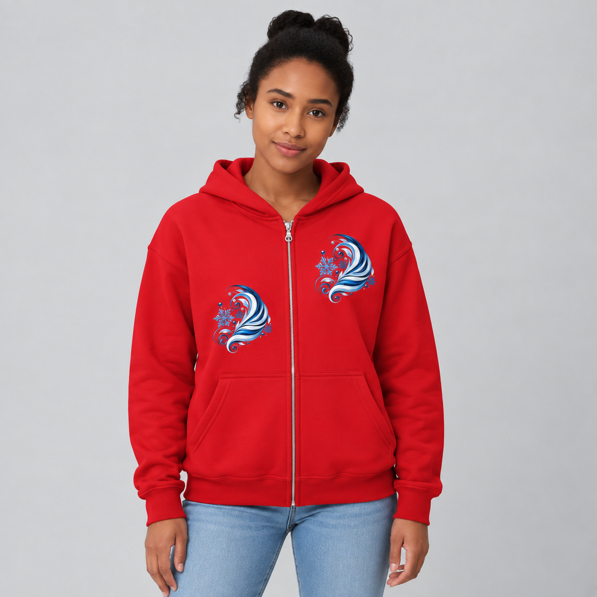 Sweat à capuche zippé HIF