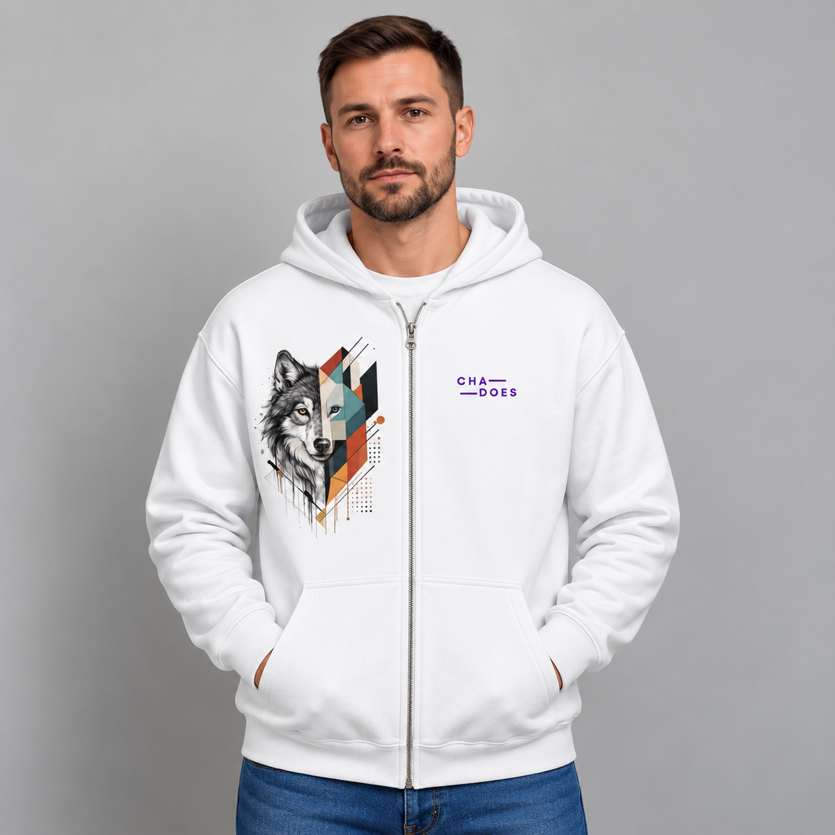 Sweat à capuche zippé LSH