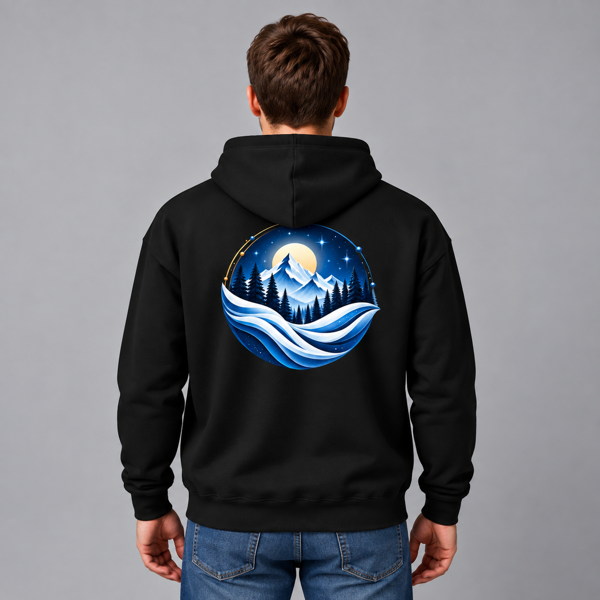 Sweat à capuche zippé MMH