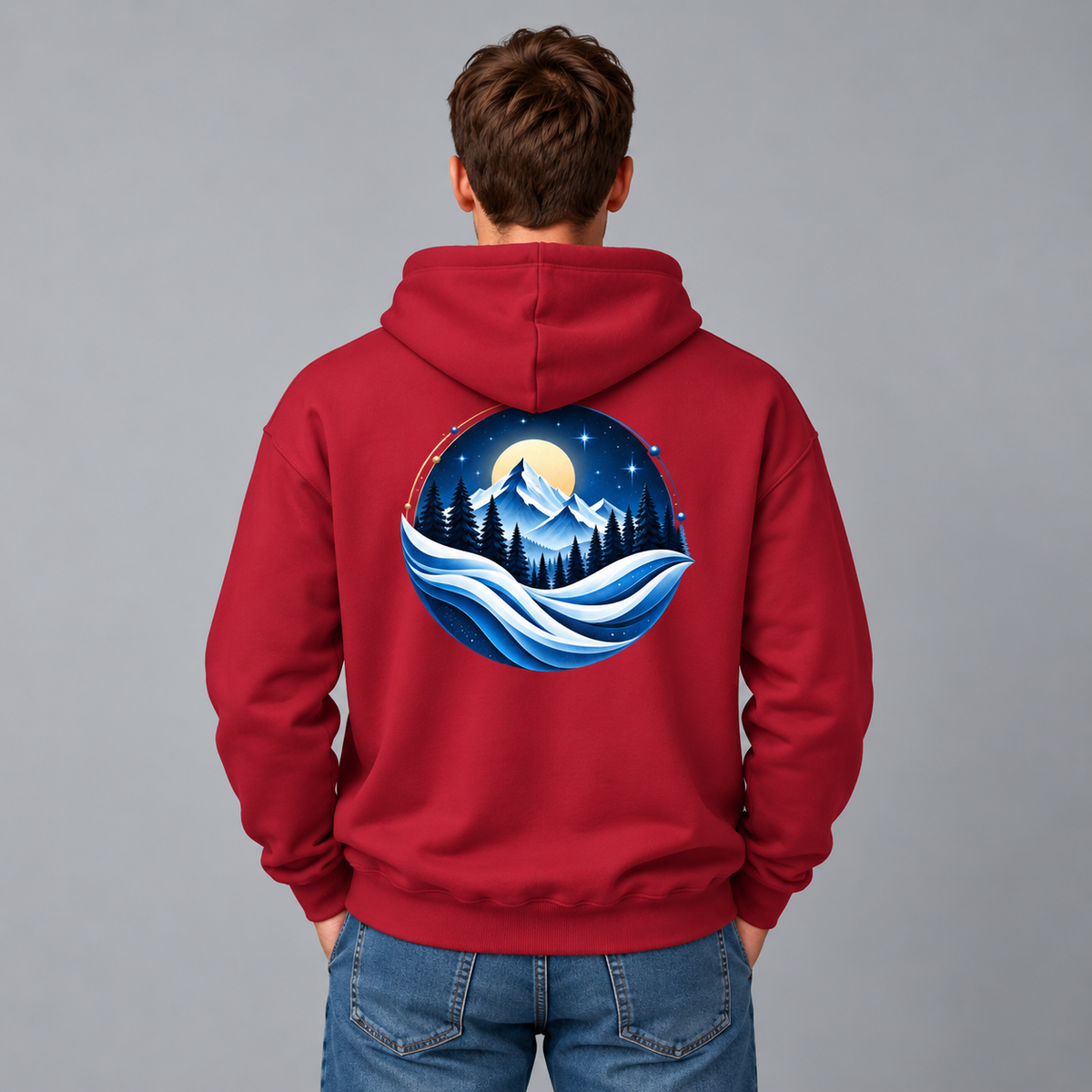 Sweat à capuche zippé MMH