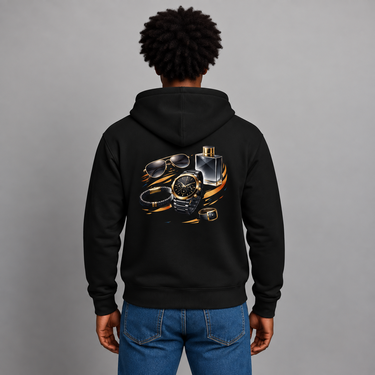 Sweat à capuche zippé SLH
