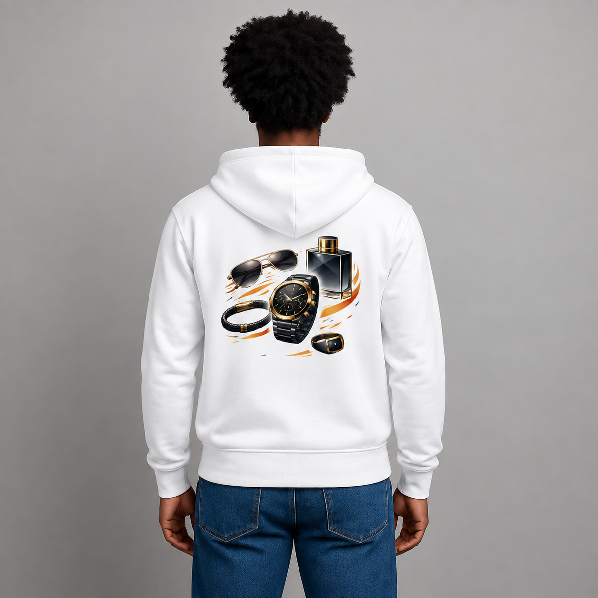 Sweat à capuche zippé SLH