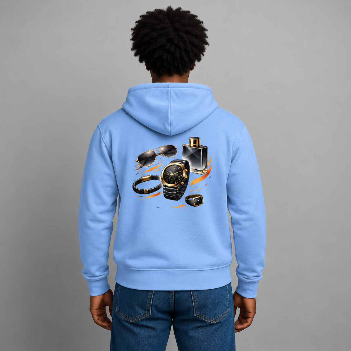 Sweat à capuche zippé SLH