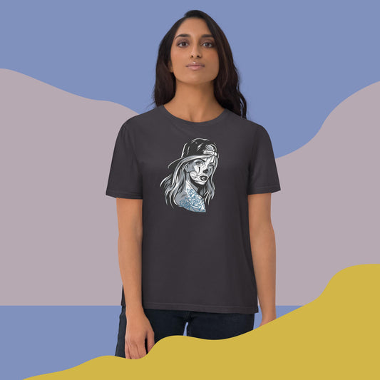 T-shirt en coton biologique Femme STRE