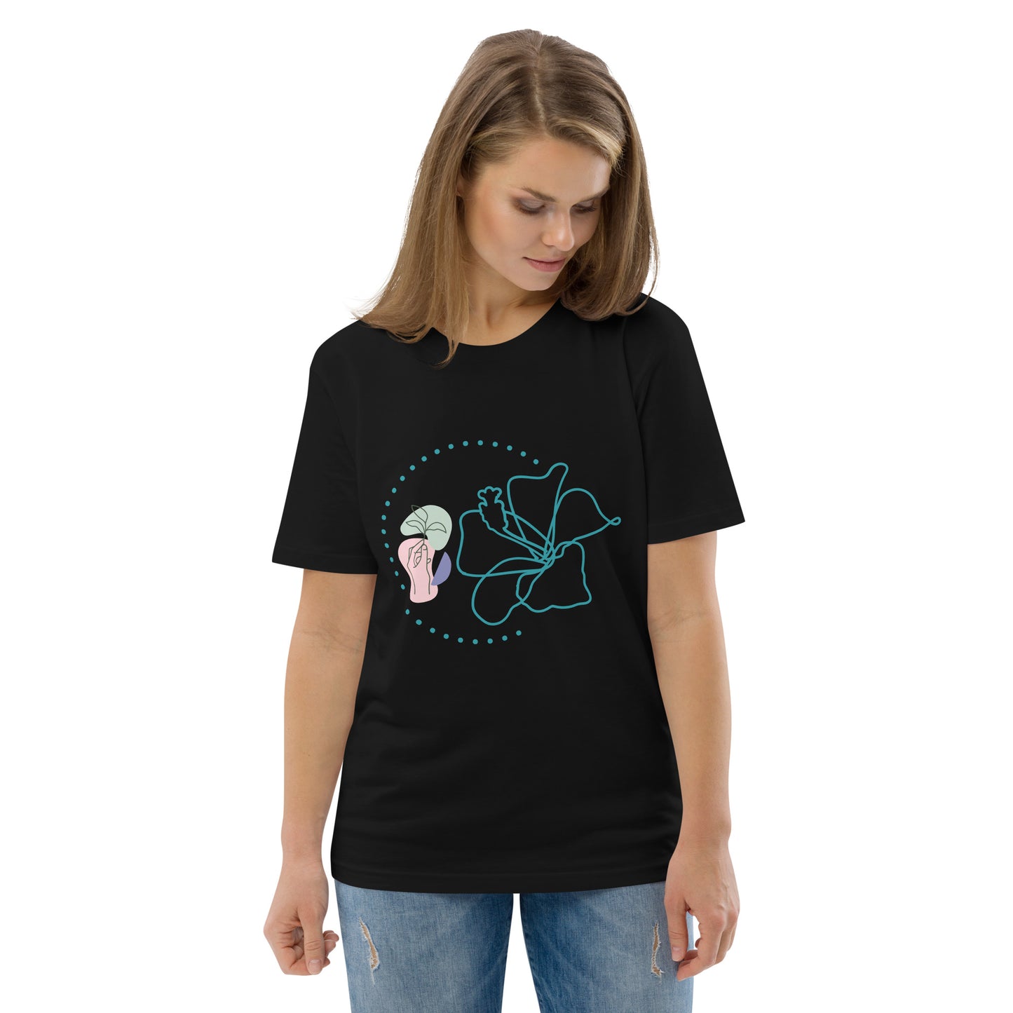 T-shirt unisex in cotone biologico