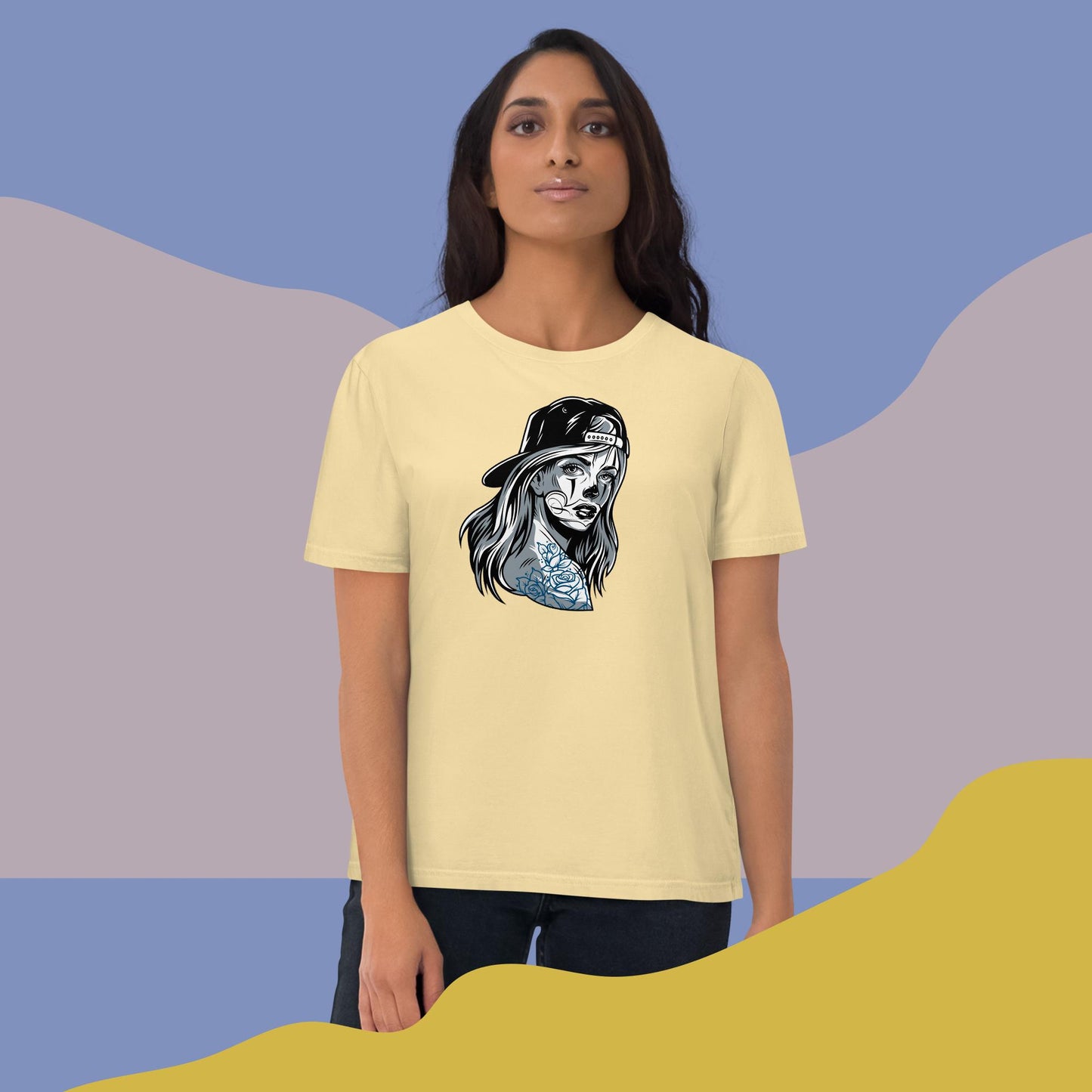 T-shirt en coton biologique Femme STRE