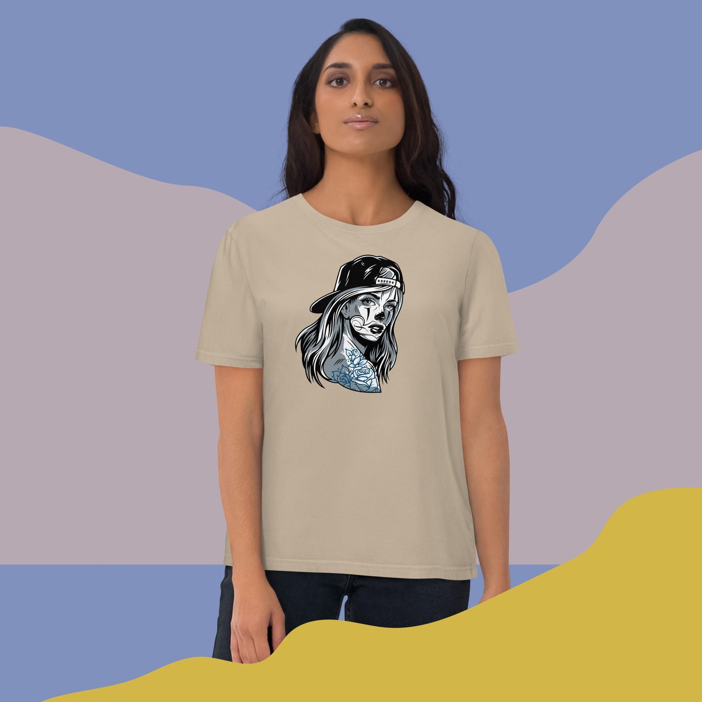T-shirt en coton biologique Femme STRE