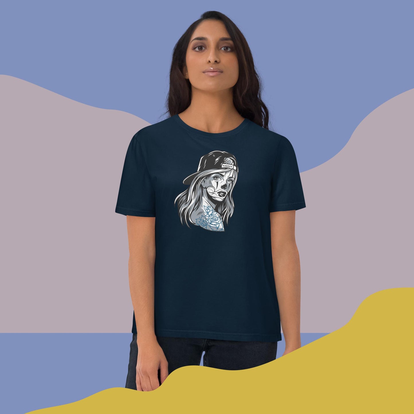 T-shirt en coton biologique Femme STRE