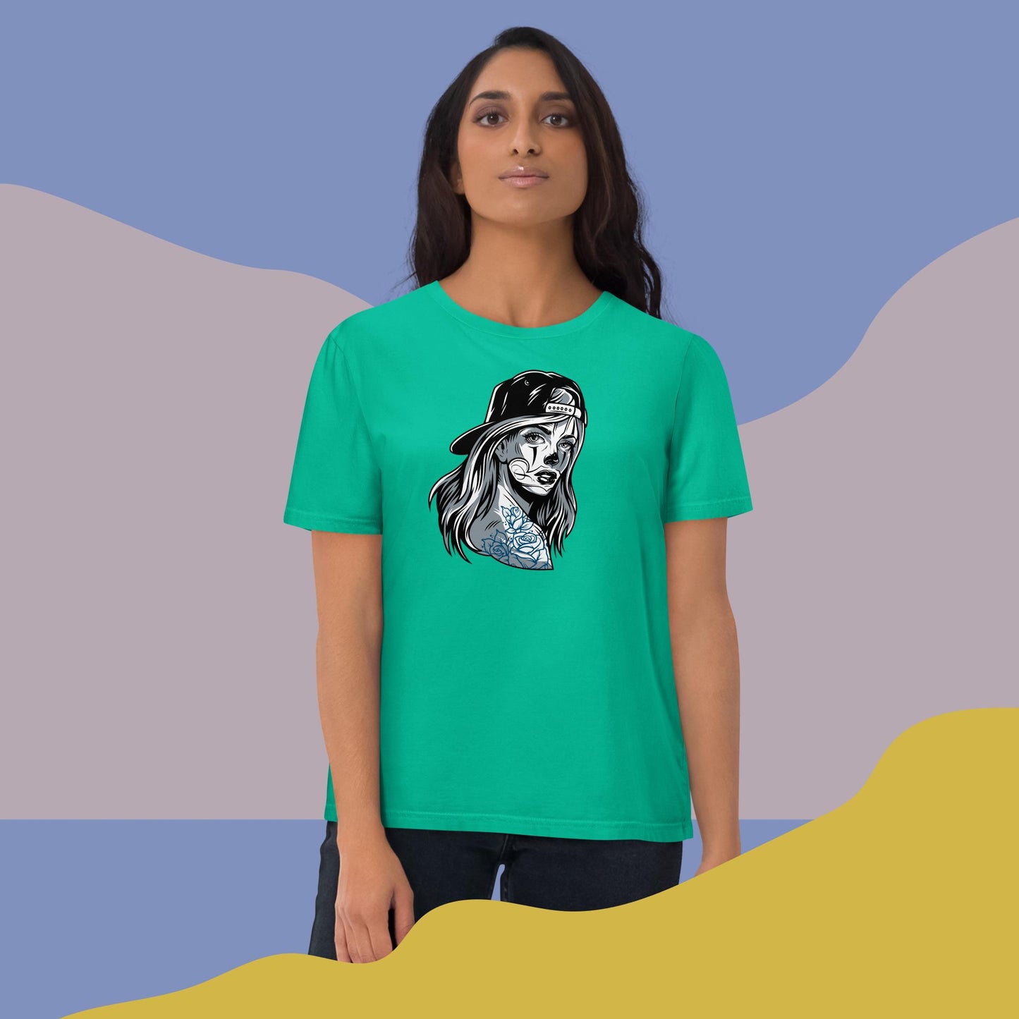 T-shirt en coton biologique Femme STRE