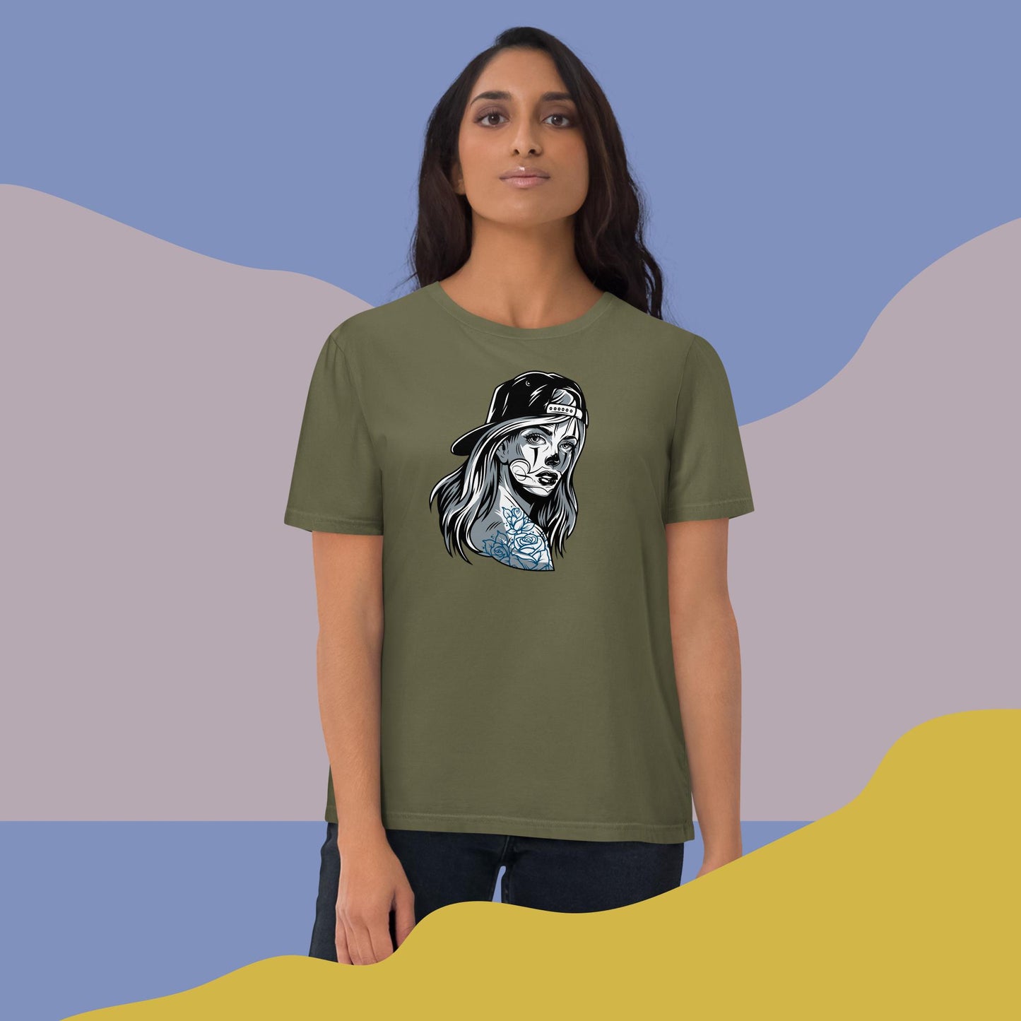 T-shirt en coton biologique Femme STRE