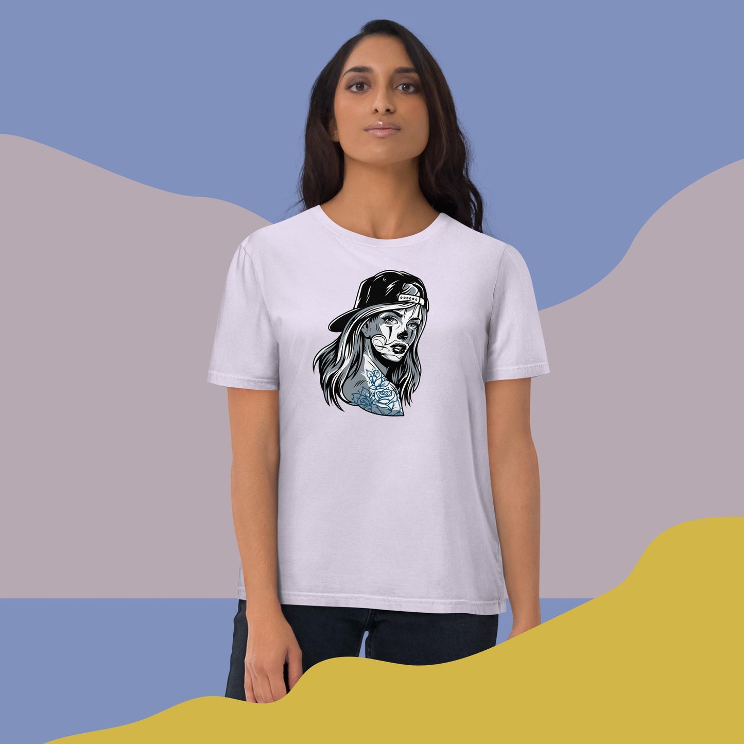 T-shirt en coton biologique Femme STRE