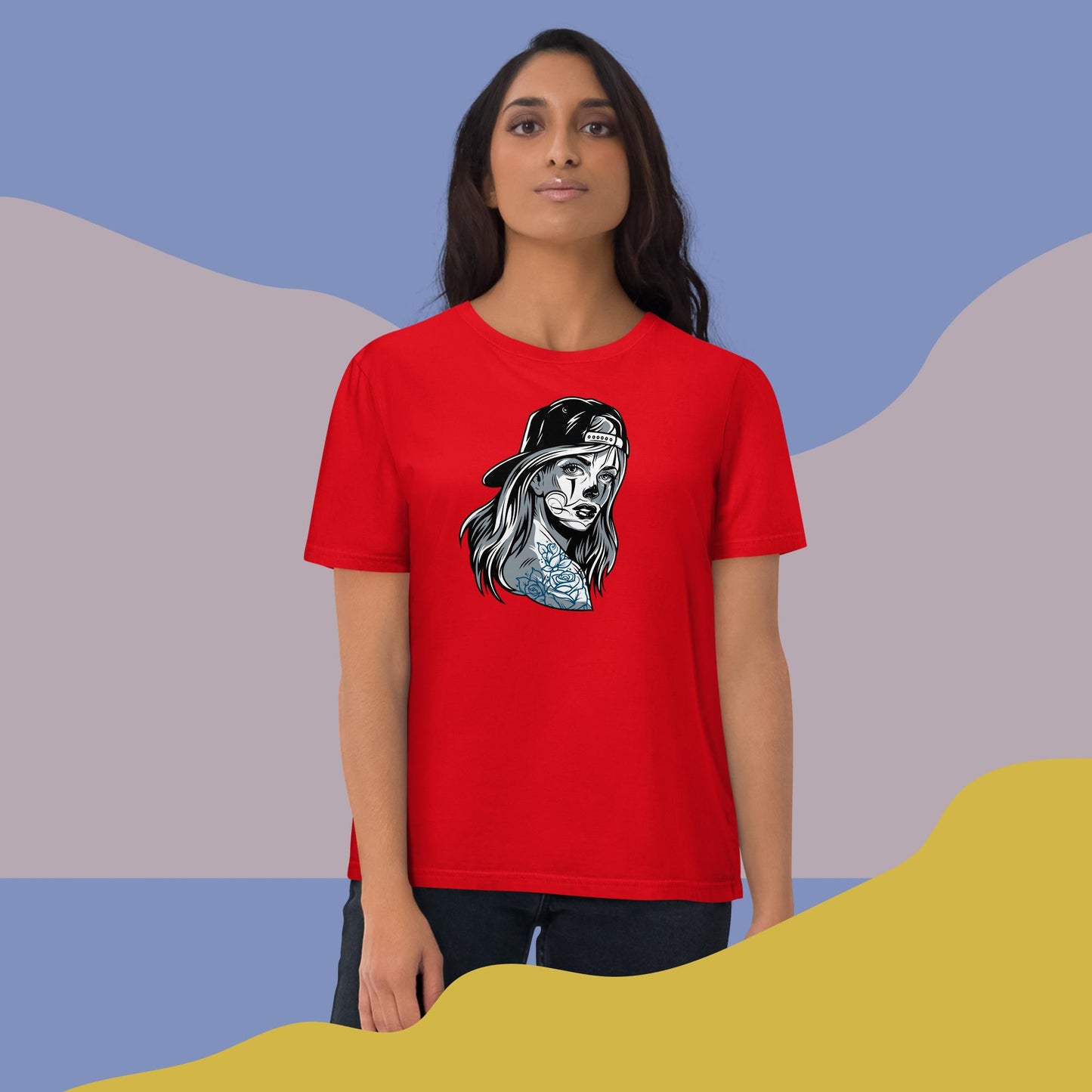 T-shirt en coton biologique Femme STRE