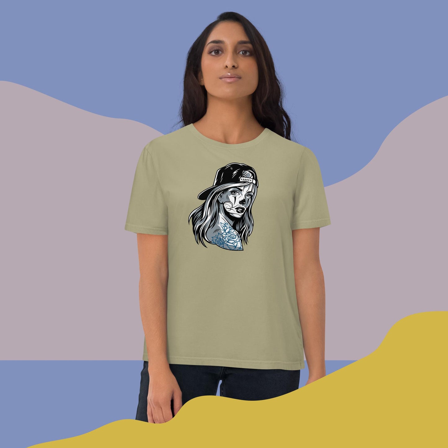 T-shirt en coton biologique Femme STRE