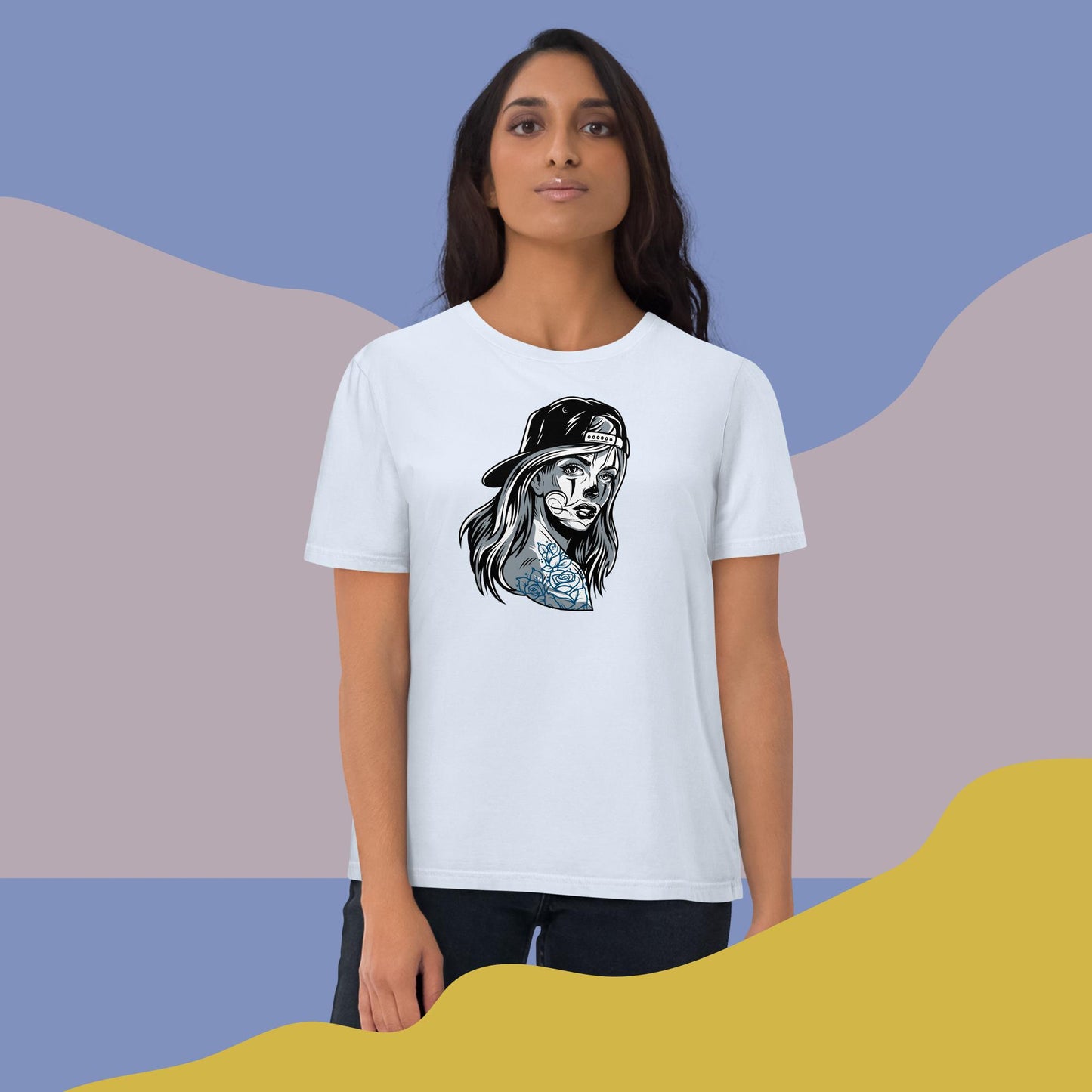 T-shirt en coton biologique Femme STRE