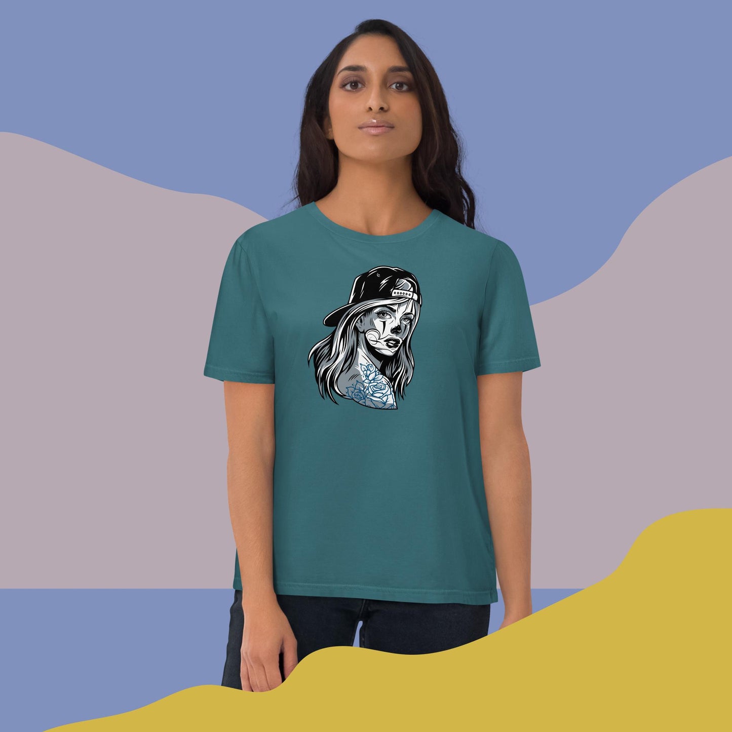 T-shirt en coton biologique Femme STRE