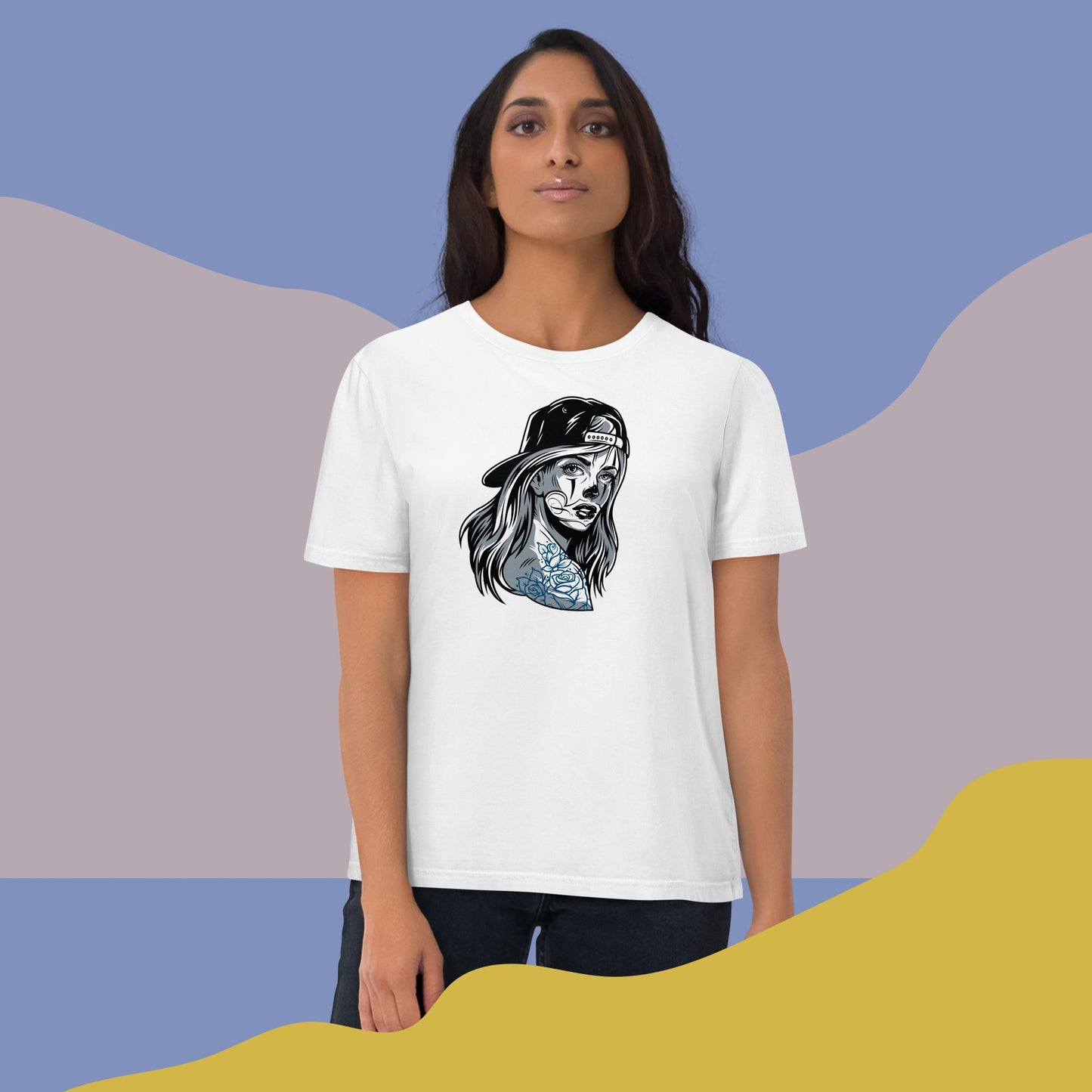 T-shirt en coton biologique Femme STRE