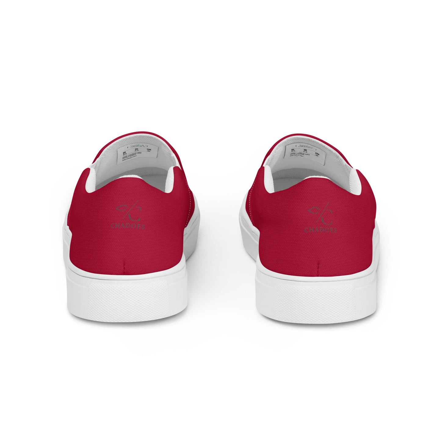 Chaussures en toile sans lacets femme RED