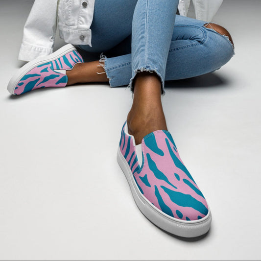 Chaussures en toile sans lacets Femme AMB