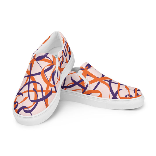 Chaussures en toile sans lacets femme ALB