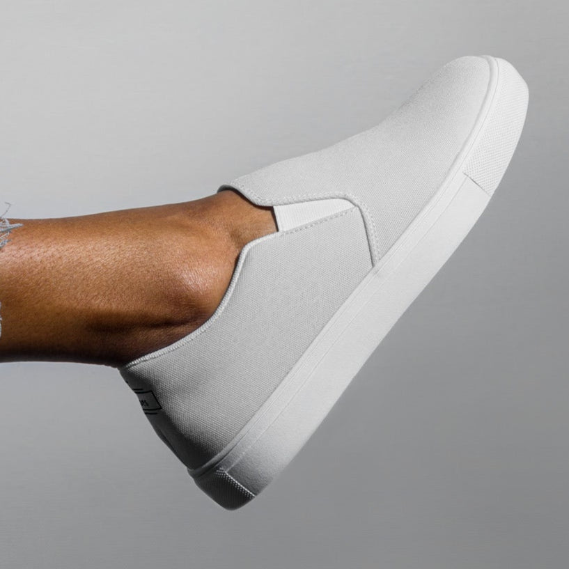 Chaussures en toile sans lacets Femme