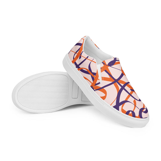 Chaussures en toile sans lacets femme ALB